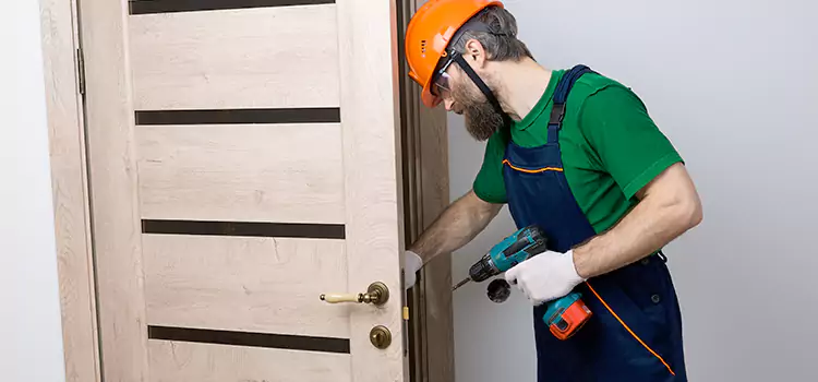 Replace Internal Door Handle with Lock Hot Springs