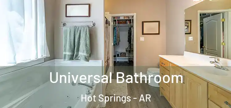  Universal Bathroom Hot Springs - AR